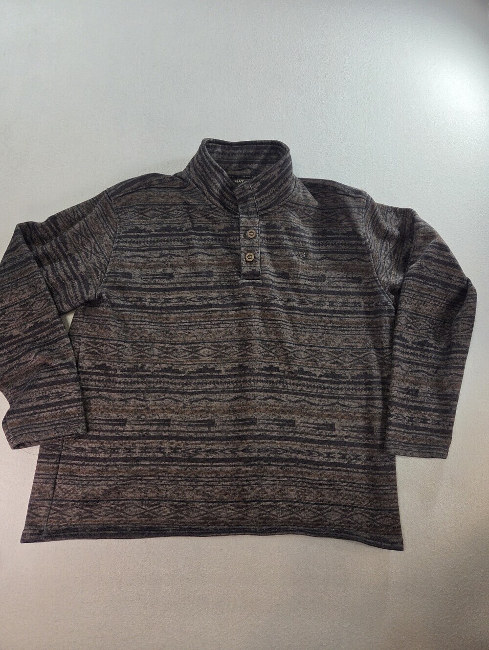 Ariat XL Southwest Fleece Snap Neck Pullover - Picture 1 of 9